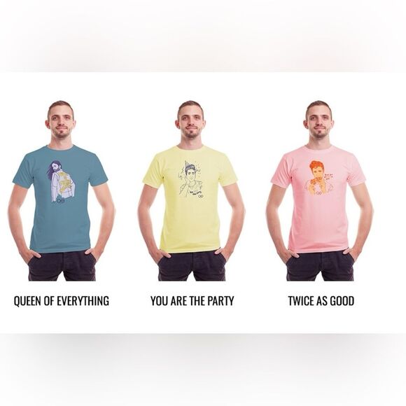 QUEER EYE 🖤 Short sleeve tee 🖤 NEW 🖤 - Picture 7 of 8